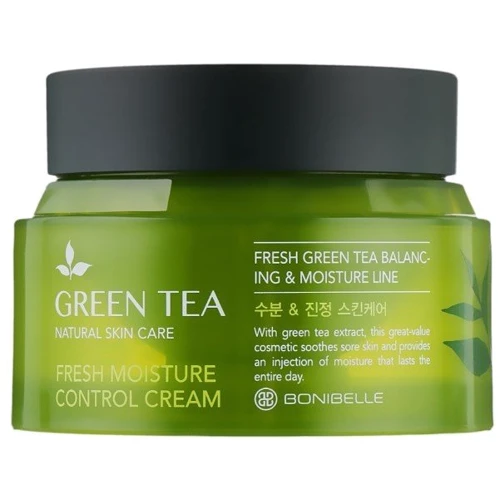 Bonibelle Enough green tea fresh moisture control cream Крем для лица с зеленым чаем 80 ml: Пол Для женщин