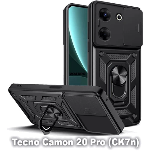 Чохол для телефона BeCover Military Black для Tecno Camon 20 Pro (CK7n) (710003)