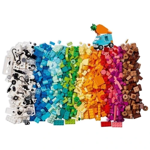 Конструктор LEGO Classic Коробка кубиков для яркого креативного конструирования 850 деталей (11038): Количество деталей, шт. 850