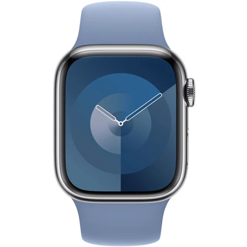 Аксесуар для Watch Apple Sport Band Winter Blue Size M/L (MT363) для Apple Watch 38/40/41mm: Сумісність Apple Watch 41mm, Apple Watch 40mm, Apple Watch 38mm