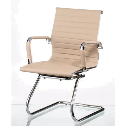 Конференц-крісло Special4You Solano office artleather beige (E5906)