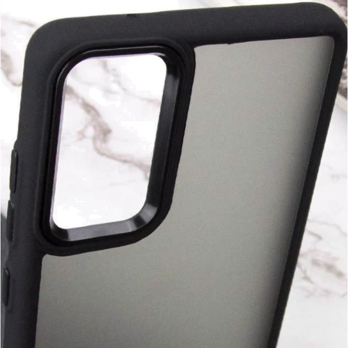 Чохол для телефона Epik TPU+PC Lyon Frosted Case Black для Motorola G24 / G04 / E14: Колір черный