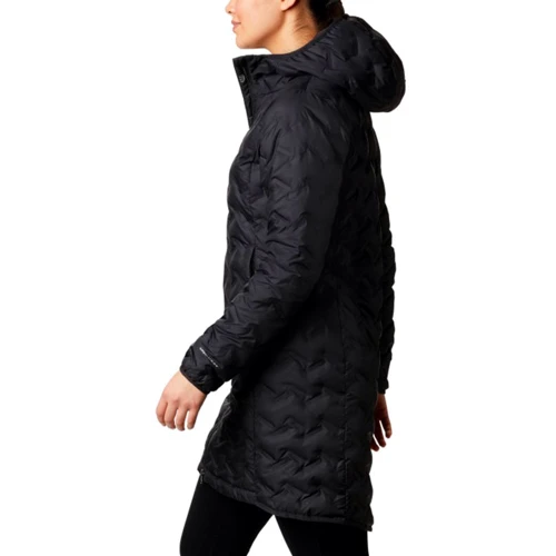 Пуховик Columbia Delta Ridge™ Long Down Jacket 1909251-010 42 чорний довгий зимовий з капюшоном: Країна виробник Индонезия