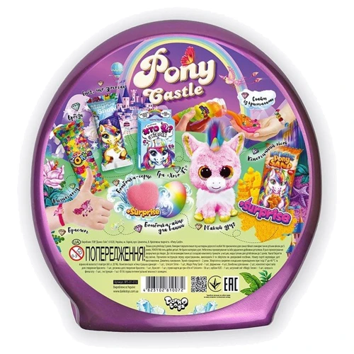 Набор для творчества Danko Toys 12в1 Pony Castle