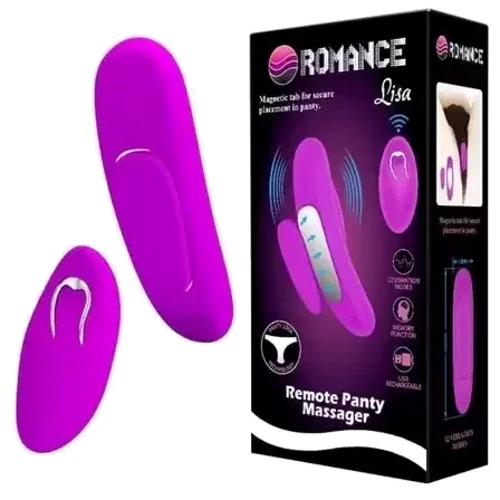 Стимулятор клитора с пультом д/у ROMANCE LISA USB 12 Functions, MC-36