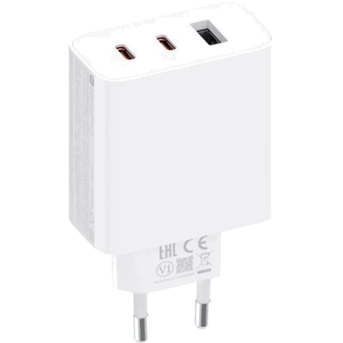 Зарядное устройство Xiaomi Wall Charger USB+2xUSB-C GaN 67W White (BHR7493EU)