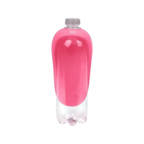 Поилка-насадка на бутылку WAUDOG Silicone 165х90 мм розовая (50777): Размеры 165х90 мм
