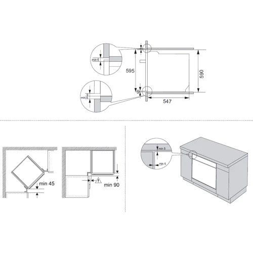 Духовой шкаф электрический Gorenje BO735E20XG-M: Класс энергопотребления A