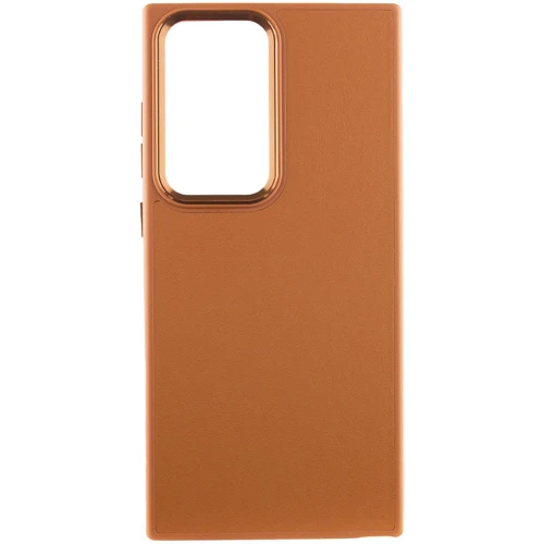 Чехол для телефонов TPU Case Bonbon Leather Metal Style Brown for Samsung S918 Galaxy S23 Ultra