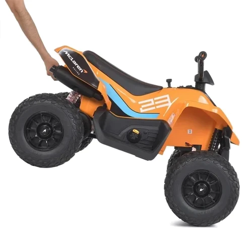 Дитячий електроквадроцикл Bambi Racer 4WD 140W помаранчевий (M 5031EBLR-7): Матеріал корпусу пластик