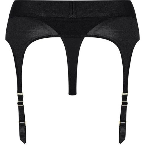 Труси для страпону з підв'язками для панчох Strap-On-Me REBEL HARNESS - XS