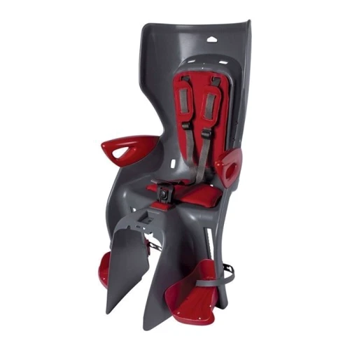 Bellelli Summer Standart B-fix до 22кг, сіре з червоною підкладкою (SAD-99-09)