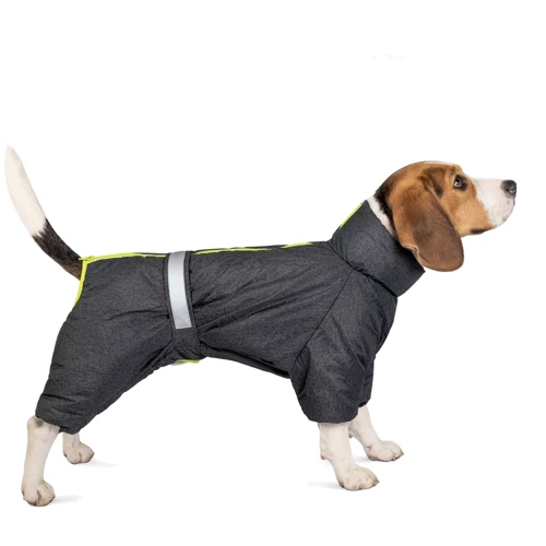 Комбінезон для собак Pet Fashion COLD 5XL сірий (4823082416455): Довжина спини 55-57 см