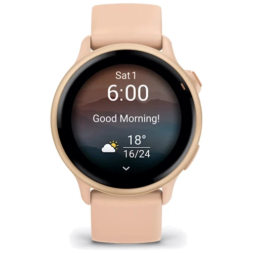 Смарт-часы Garmin Vivoactive 6 Metallic Pink Dawn with Pink Dawn Band (010-02985-03) фото 3