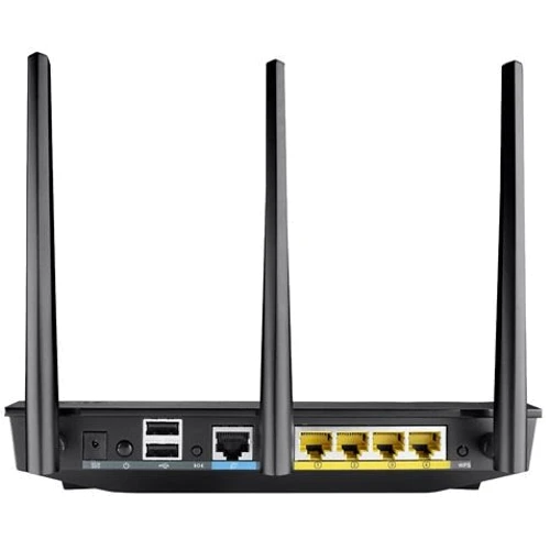 Маршрутизатор Wi-Fi ASUS RT-AC66U: Смуга частот 2.4 - 5 ГГц