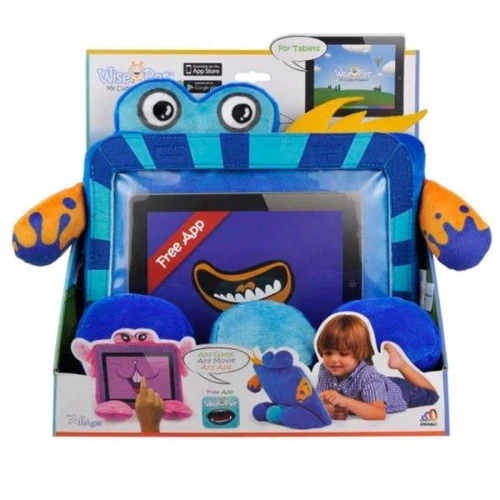 Мягкая игрушка СПЛЕШИ, чехол для планшетов 9 – 10,1 дюймов, синяя, (в коробке)