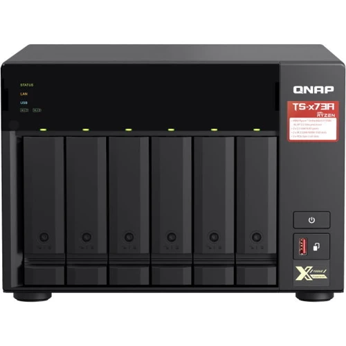 Сетевой накопитель (NAS) QNAP 6BAY 8GB TS-673A-8G