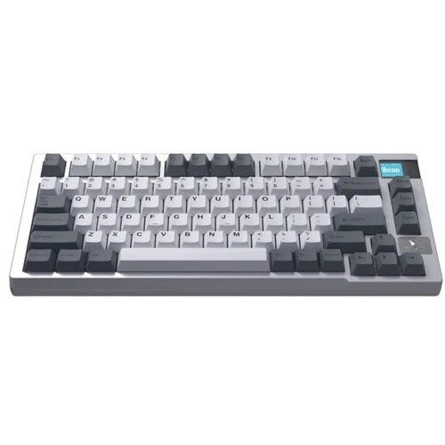 Клавіатура Motospeed Darmoshark K8 Gateron Silver Pro White-Gray (dmk8wgspro): Додатково подсветка клавиш, украинская раскладка