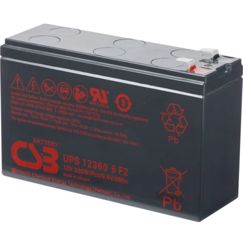 CSB UPS123606F2 12V 6Ah (UPS123606F2)