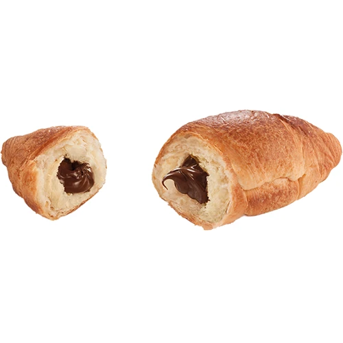 Круасани KuchenMeister Kinder-Hörnchen Nuss-Nougat-Creme з кремовою начинкою з горіхової нуги 5x48 г (4101540709555): Вага нетто 240 г