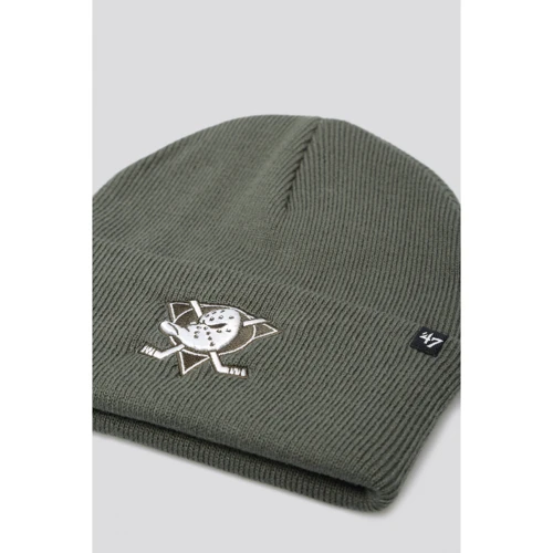 Шапка мужская 47 Brand Nhl Anaheim Ducks зеленая (H-HYMKR25ACE-MSB) фото 2