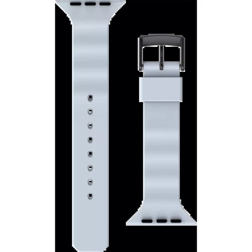 Аксесуар для Watch Urban Armor Gear UAG Silicone Strap Aurora Soft Blue (19249Q315151) for Apple Watch 42 / 44mm фото 7