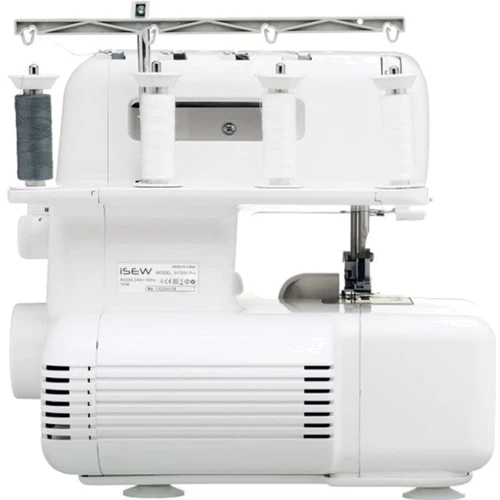 Оверлок iSew G1500 Pro: Контейнер для сбора обрезков есть
