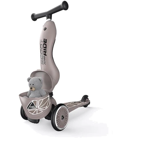 Самокат детский Scoot&Ride серии Highwaykick-1 Lifestyle коричневый (SR-210621-BROWNLINES) фото 8