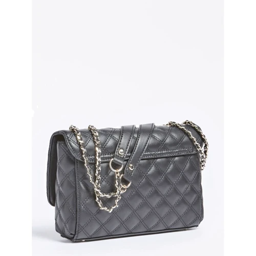 Женская сумка через плечо Guess Cessily Convertible Xbode Flap черная (HWEV7679210-BLA): Пол Женский