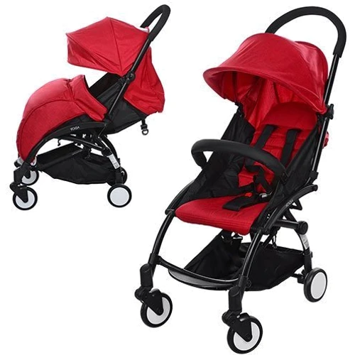 Прогулочная коляска Bambi Yoga M 3548-3 Красная: Возможность установки люльки нет