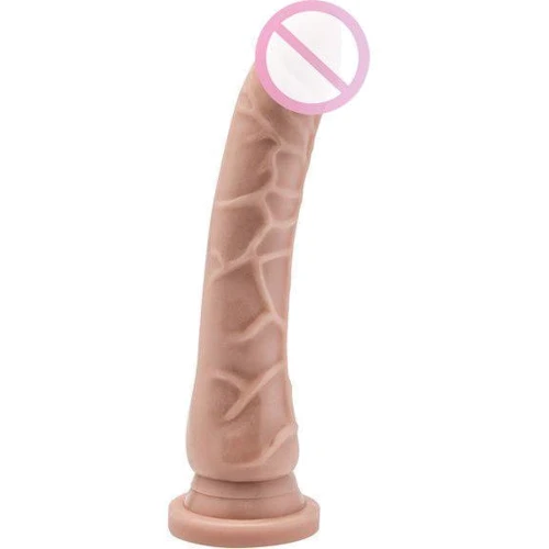 Реалистичный фаллоимитатор на присоске Get Real ToyJoy, 20,5x4 см, телесный