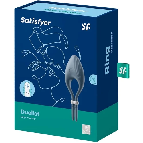 Ерекційне кільце Satisfyer Duelist Dark Blue