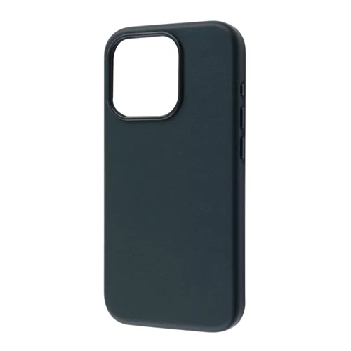 Чехол для iPhone WAVE Premium Leather Edition Case with MagSafe Forest Green for iPhone 15 Pro