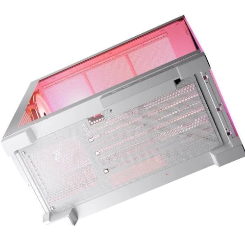 Корпус Modecom Volcano Space Apex ARGB Midi White (AT-SPACE-PG-20-000000-000): Материал передней панели закаленное стекло