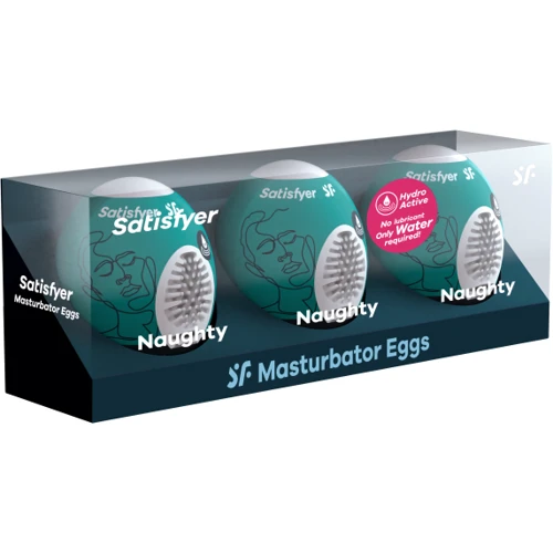 Набор Satisfyer Masturbator Egg 3er Set Noughty