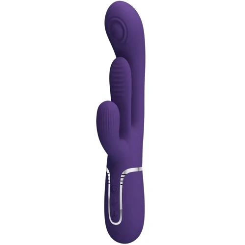 Вибратор 3в1 LYBAILE Pretty Love Shonia Dark Purple (BW-500041-2)