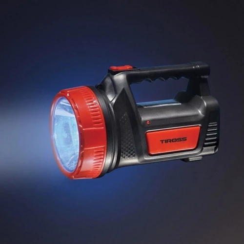 Фонарь туристический Tiross TS1873 1000 mAh: Дальность подсветки, м 250