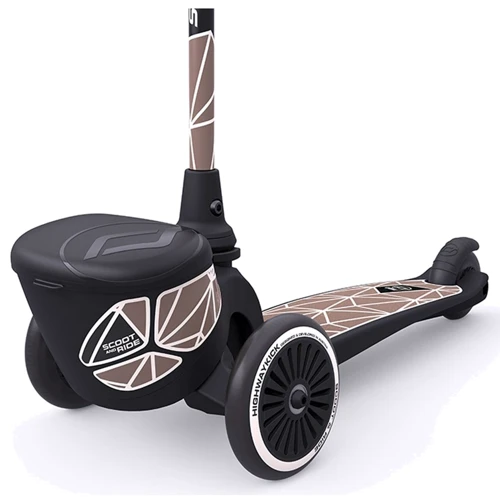 Самокат Scoot&Ride серии Highwaykick-2 коричневый, 2+ до 50кг фото 14