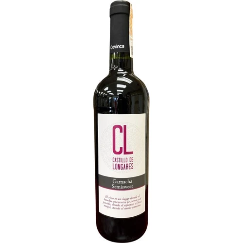 Вино Castillo De Longares Garnacha, красное полусладкое, 0.75 л 13% (ALU8424659106883)