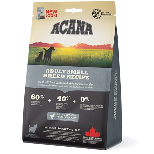 Сухой корм для взрослых собак мелких пород ACANA Adult Small Breed 340 г: Возраст Взрослые