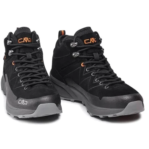Ботинки CMP Kaleepso Mid Hiking Shoes WP (31Q4917-U901) 40 (41) черные натуральная замша зима фото 1