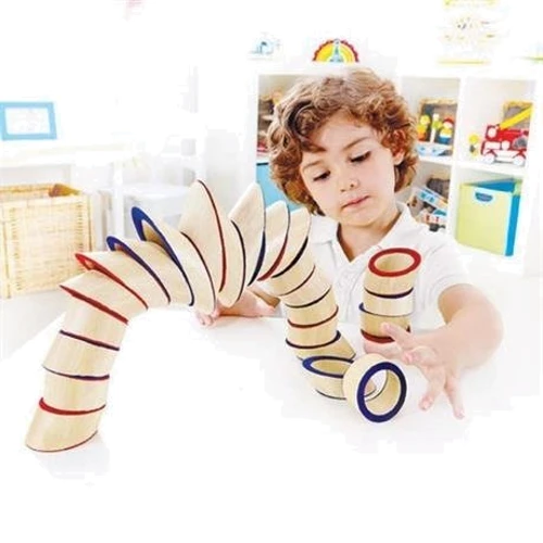 Головоломка з бамбука Hape Totter Tower Башта (E5524): Вік 3-4.5 года