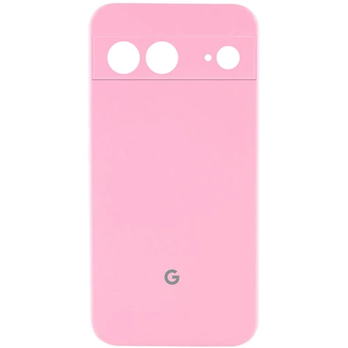 Чехол для телефонов Lakshmi Premium Silicone Case with Logo Full Camera Light Pink for Google Pixel 7a