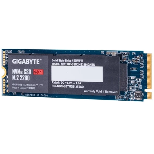 GIGABYTE GP-GSM2NE3256GNTD: Интерфейс подключения PCI-Express 3.0 (x4)