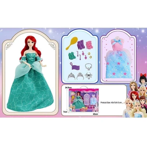 Ляльковий набір MIC з аксесуарами Princess Аріель (91062D): Виробник Mic