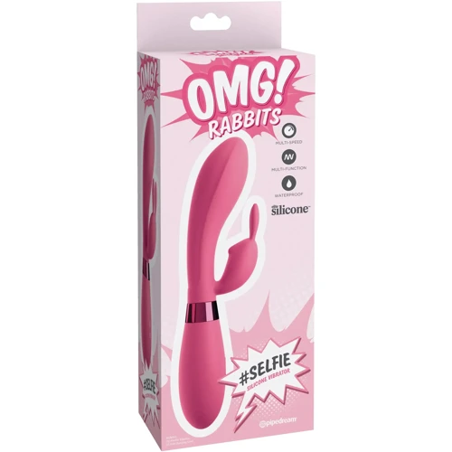 Вибратор-кролик Pipedream OMG Selfie Silicone Vibrator