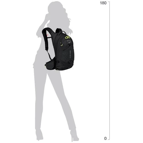 Рюкзак Рюкзак Osprey Raptor 10 Black - O/S - черный: Цвет черный