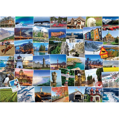 Пазл Eurographics Дорогами Канады, 1000 элементов (6000-0780): Производитель EuroGraphics