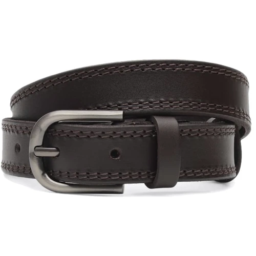 Жіночий ремінь Borsa Leather коричневий (CV1W41)