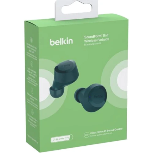 Наушники Belkin Soundform Bolt True Wireless Teal (AUC009BTTE) фото 5